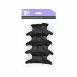 Head Gear Black Clamps Pack 12